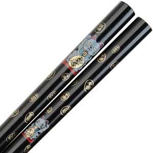 Maneki Neko Cat Black Chopsticks