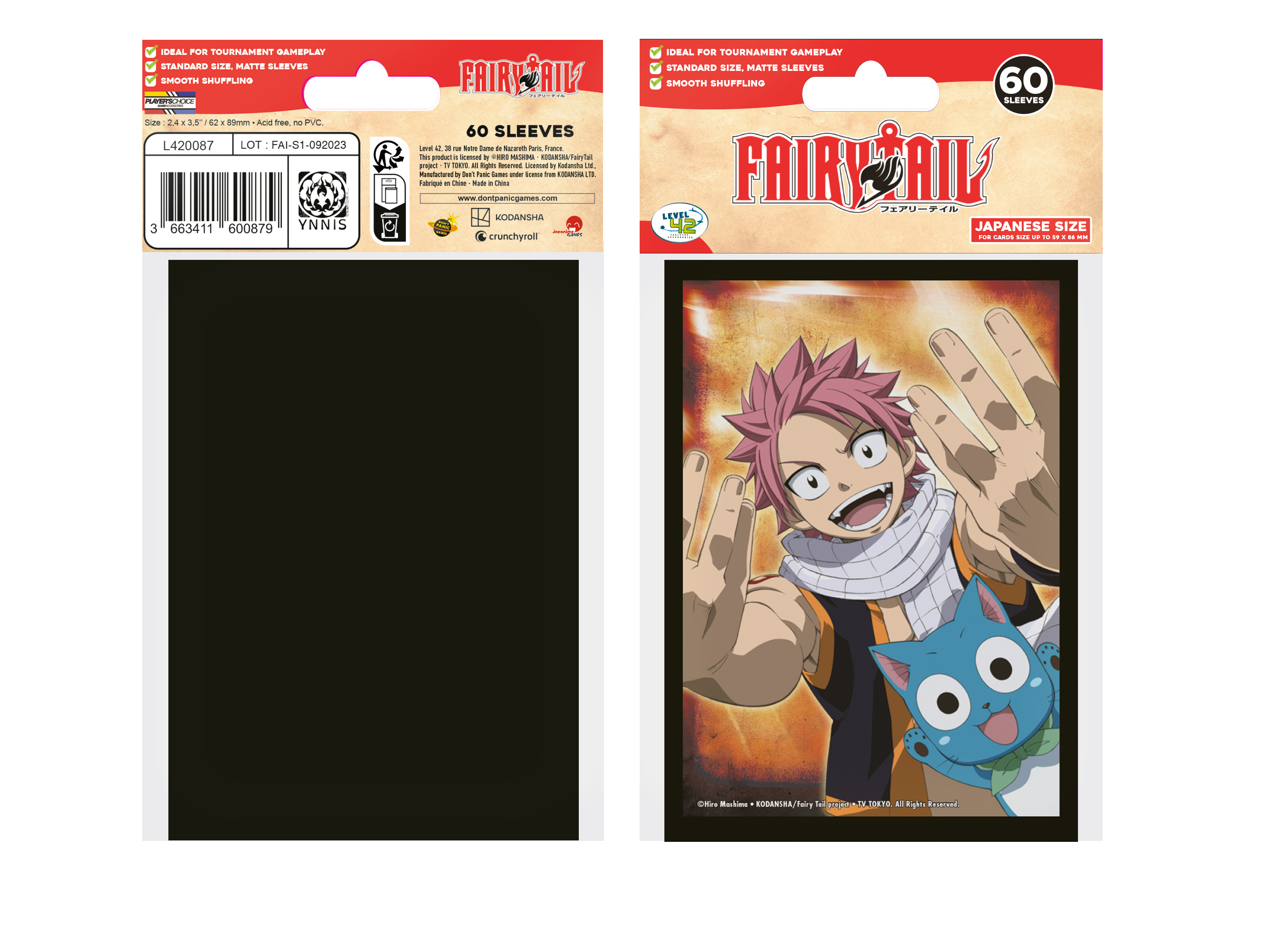 fairy tail card sleeves 50PCS Original DIY Yugioh Dragon Tale Fymena Yu-Gi-Oh! OCG Trading Card Shine Protective Case Cover These unique sleeves are designed to protect your standard Fairy Tail Yu-gi-oh Sized Sleeves