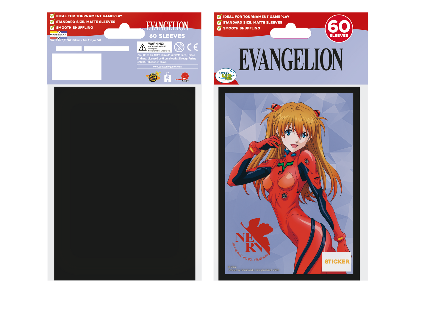 Evangelion Standard Sleeves - Asuka