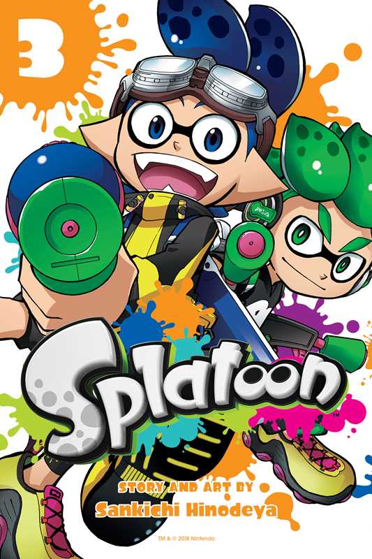 Splatoon, Vol. 3 by Sankichi Hinodeya