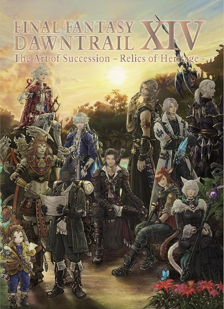 Final Fantasy XIV: Dawntrail -- The Art of Succession -Relics of Heritage- cover image