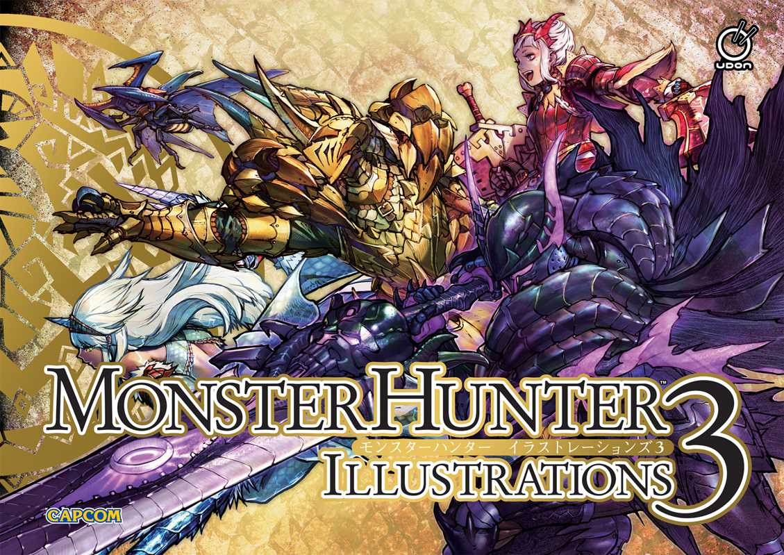 Monster Hunter Illustrations 3 (Hardcover) by Capcom