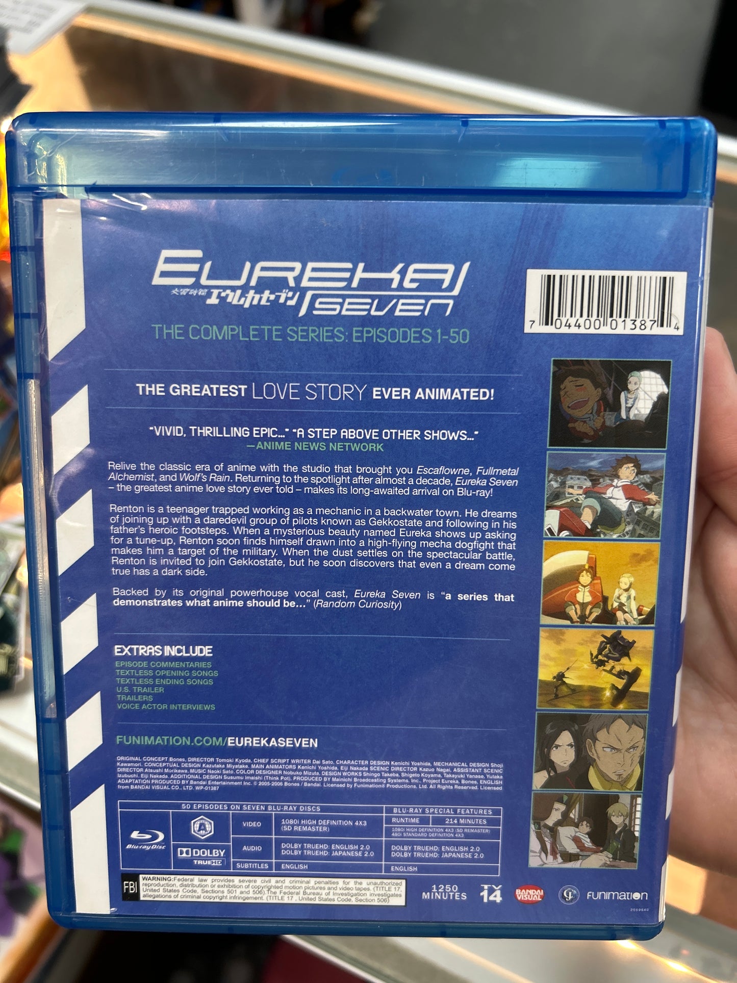Eureka Seven - Complete Series (Blu-ray) - Like New Condition