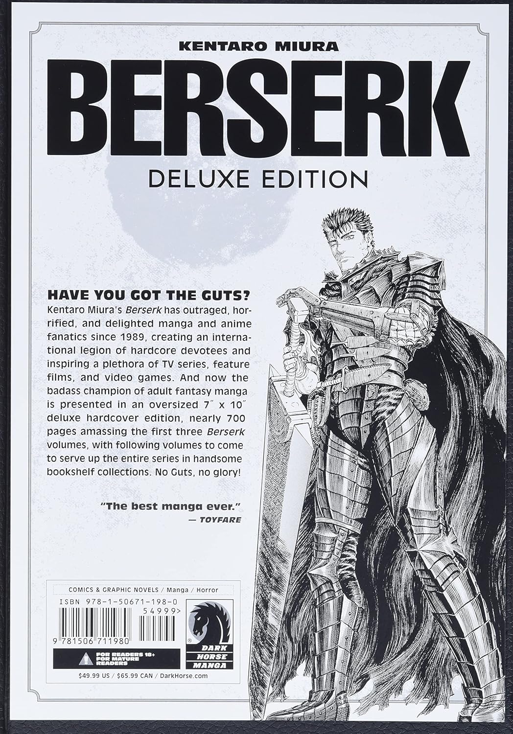 Berserk Deluxe Edition Vol. 1 by Kentaro Miura