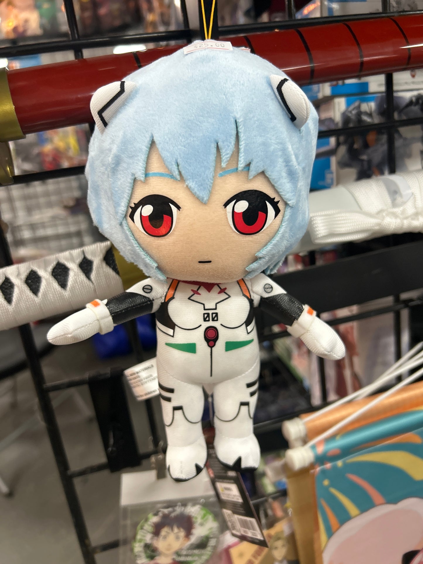 Rei Ayanami Plugsuit 8" Plush