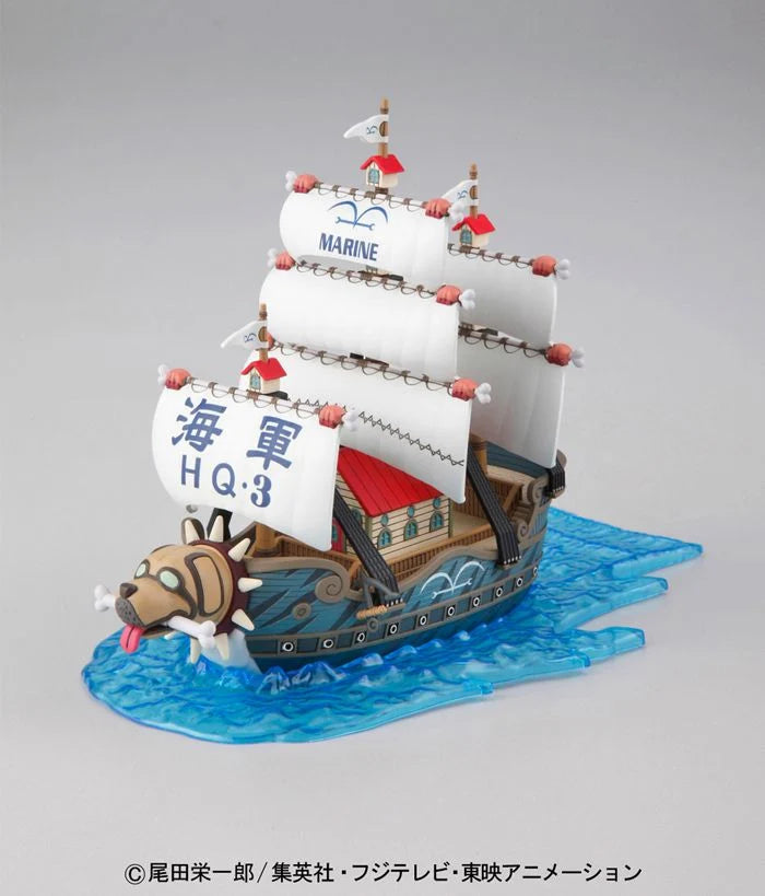 Garp's Warship - One Piece Model Kit - Grand Ship Collection #08 - Bandai