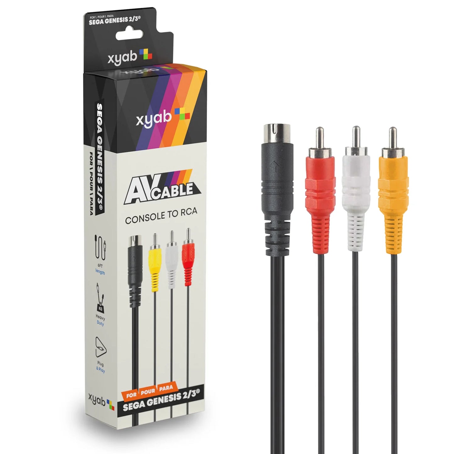 AV Cable: Genesis 2/3 - XYAB