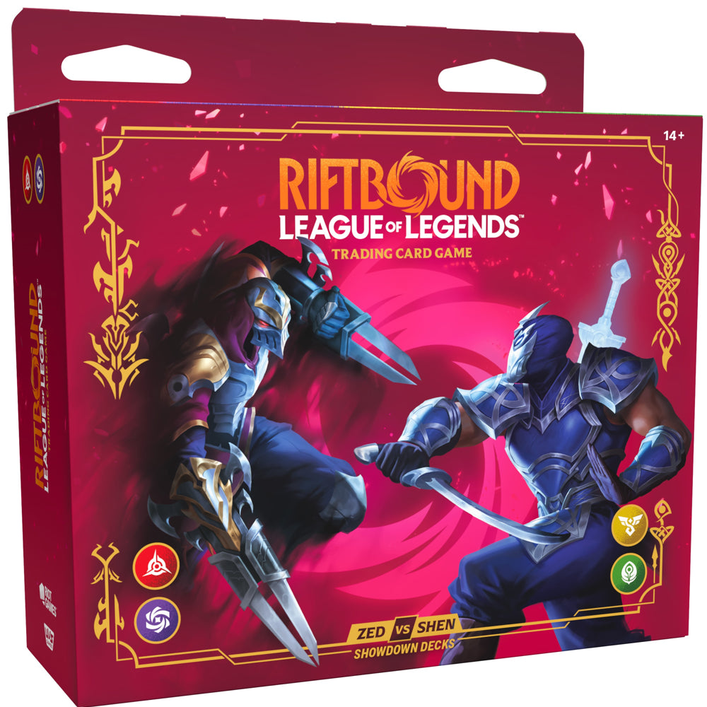 Zed vs Shen - Vendetta Riftbound League of Legends TCG Starter Deck