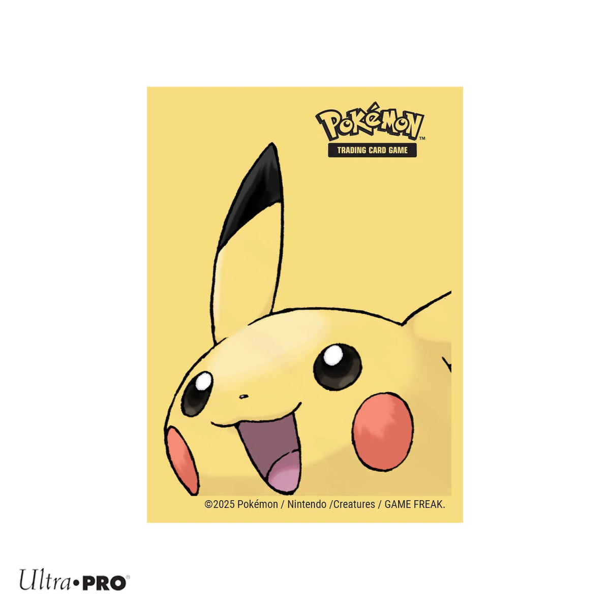 Pikachu Deck Protector Sleeves (65 count) - Standard Size - Ultra Pro