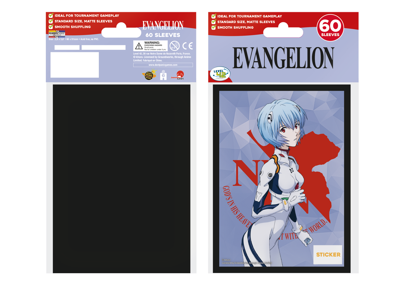 Evangelion Standard Sleeves - Rei