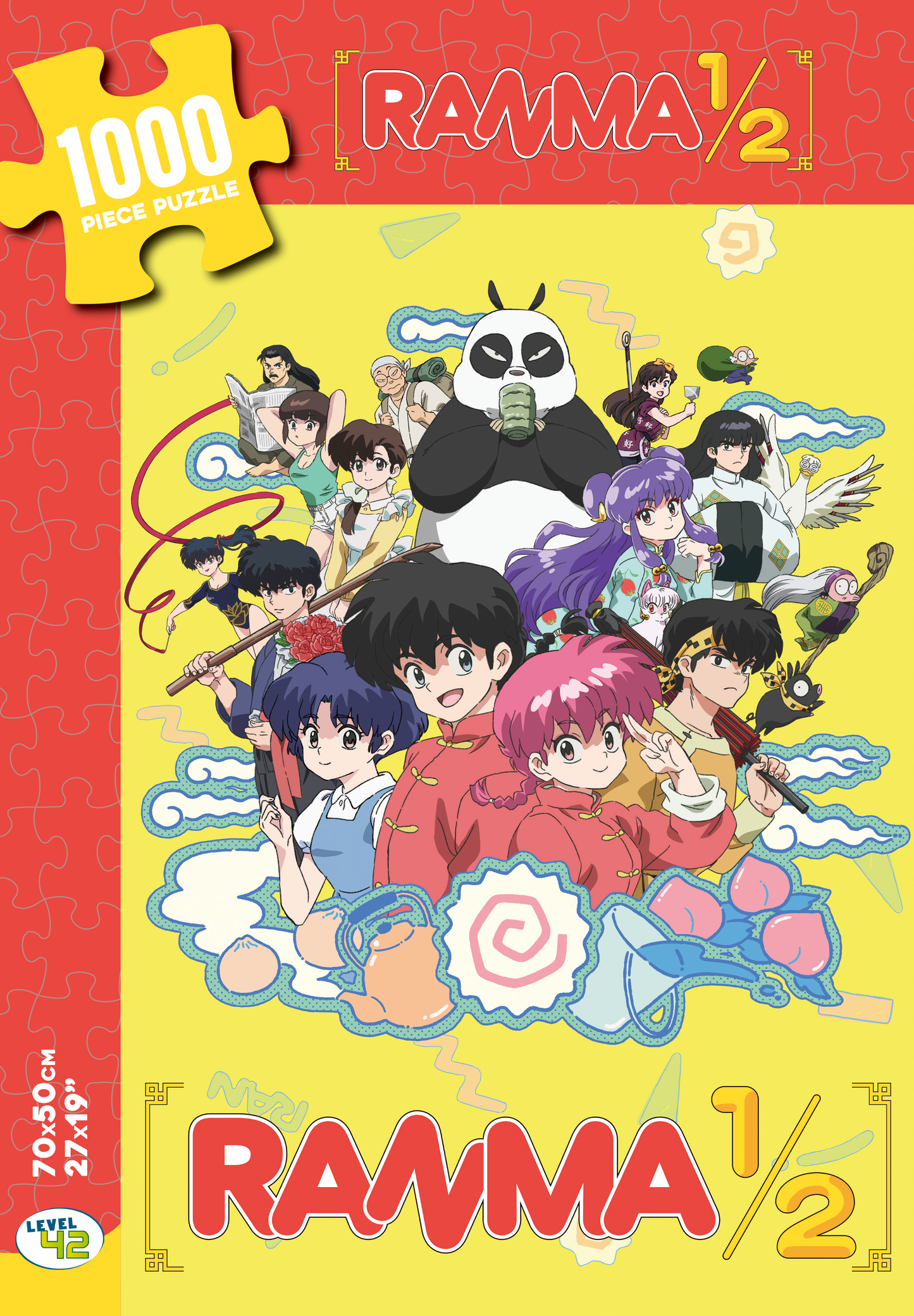 Ranma 1/2 1000-Piece Jigsaw Puzzle