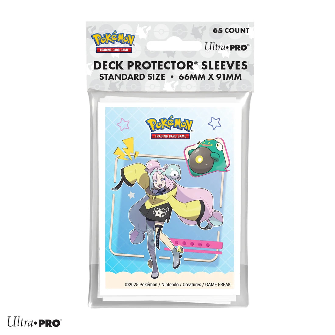 Iono & Bellibolt Deck Protector Sleeves (65 count) - Standard Size - Ultra PRO
