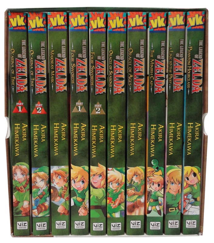 Legend of Zelda Complete Box Set by Akira Himekawa