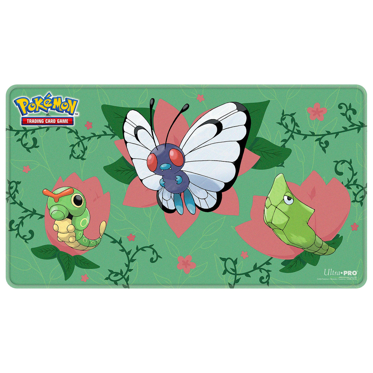 Caterpie Evolutions - Stitched Edge Gaming Playmat - Ultra Pro