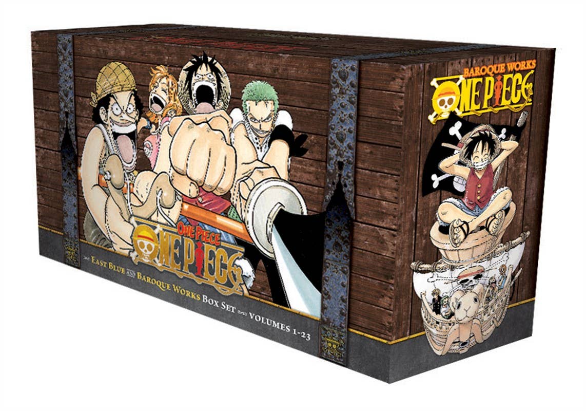 One Piece Box Set 1: East Blue and Baroque Works by Eiichiro Oda