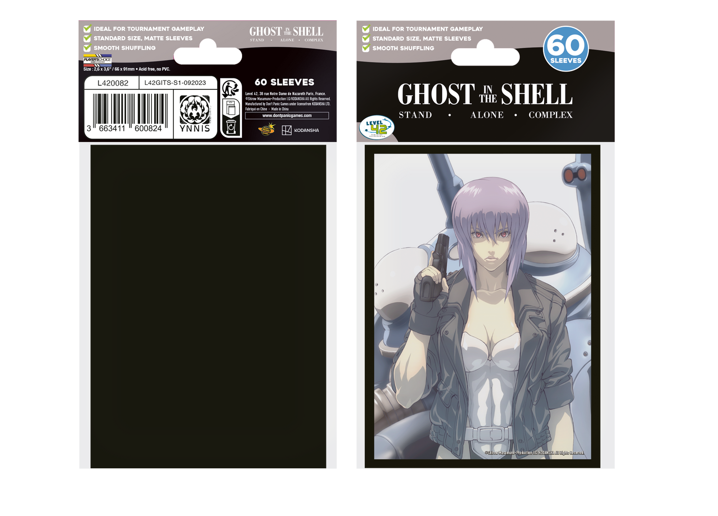 Ghost in a Shell Standard Sleeves - The Major