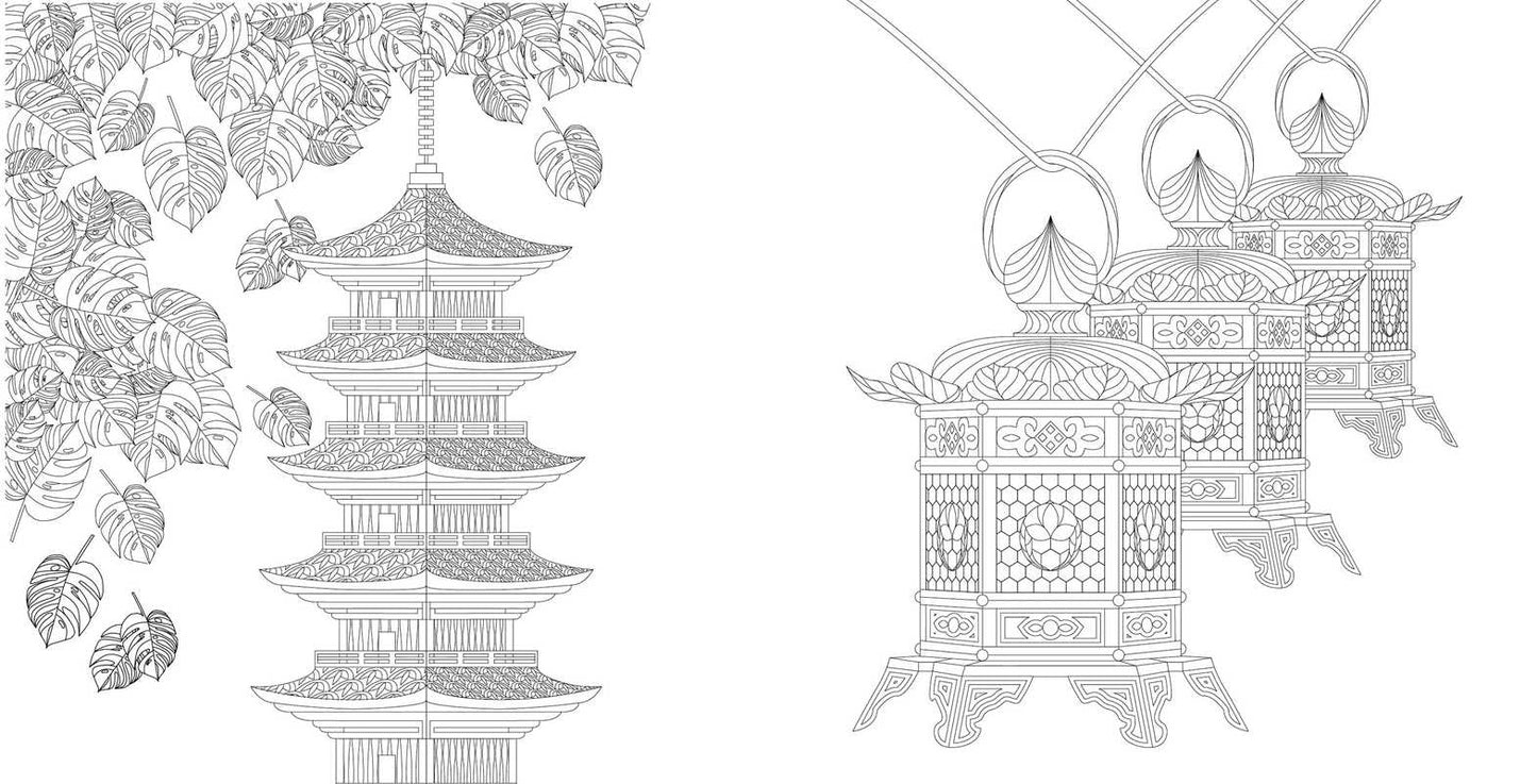 Zen Harmony Coloring Book