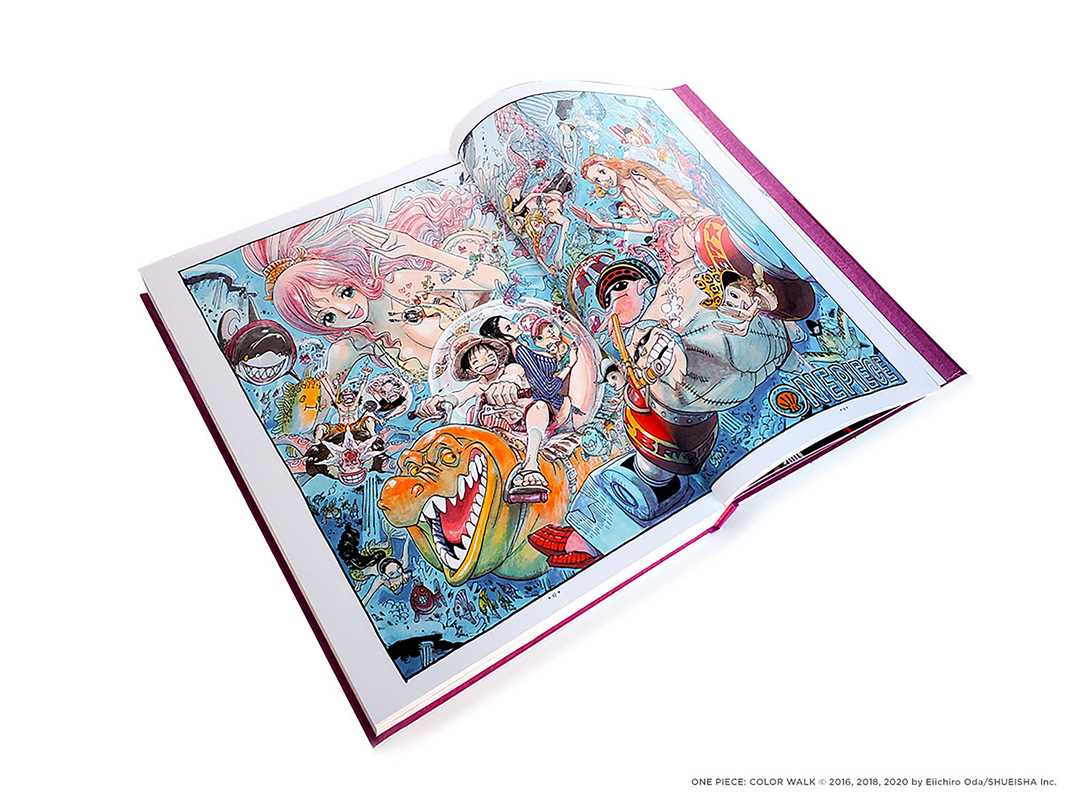 One Piece Color Walk Compendium: New World to Wano by Eiichiro  Oda
