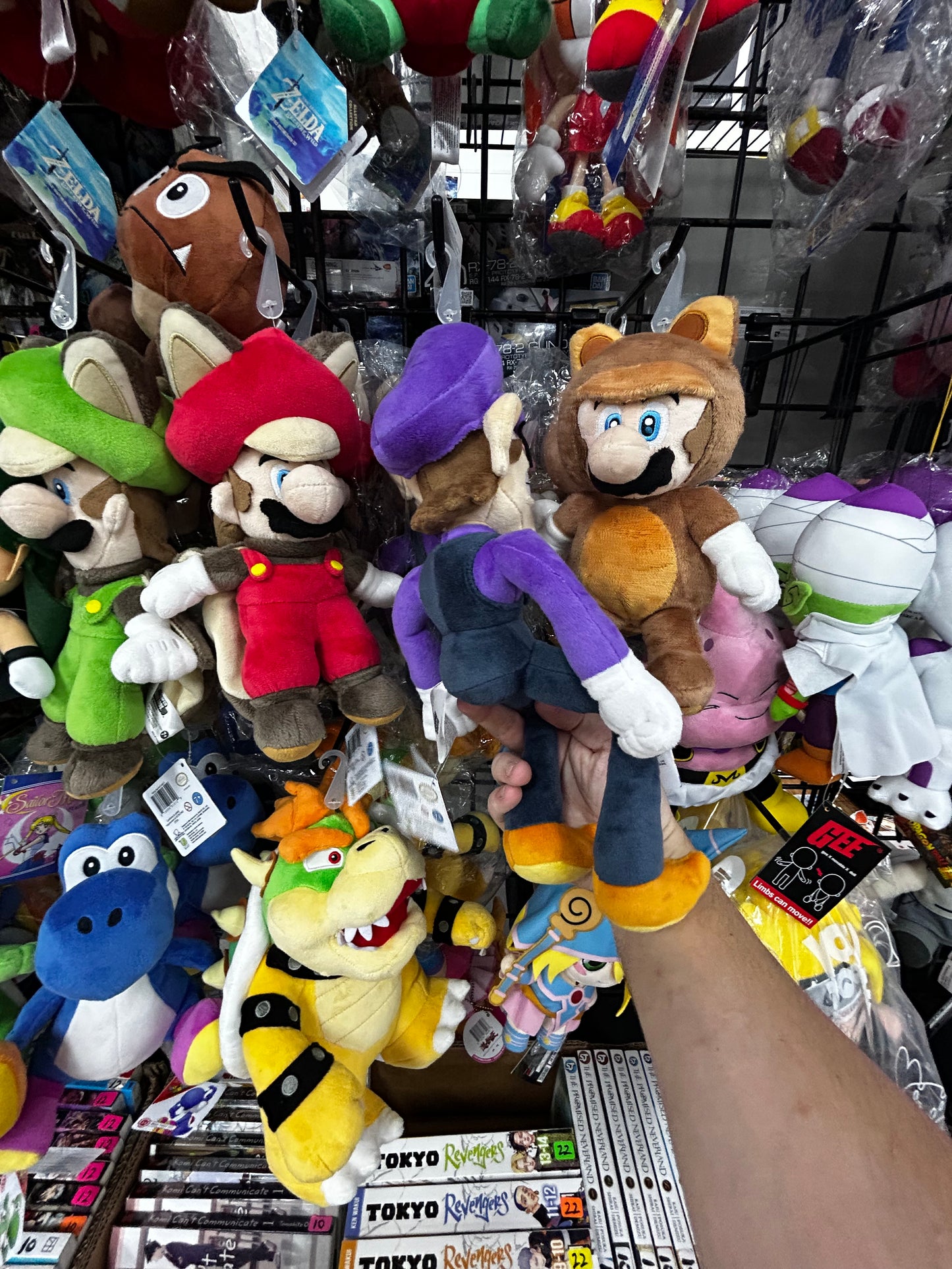 Waluigi 13” Plush