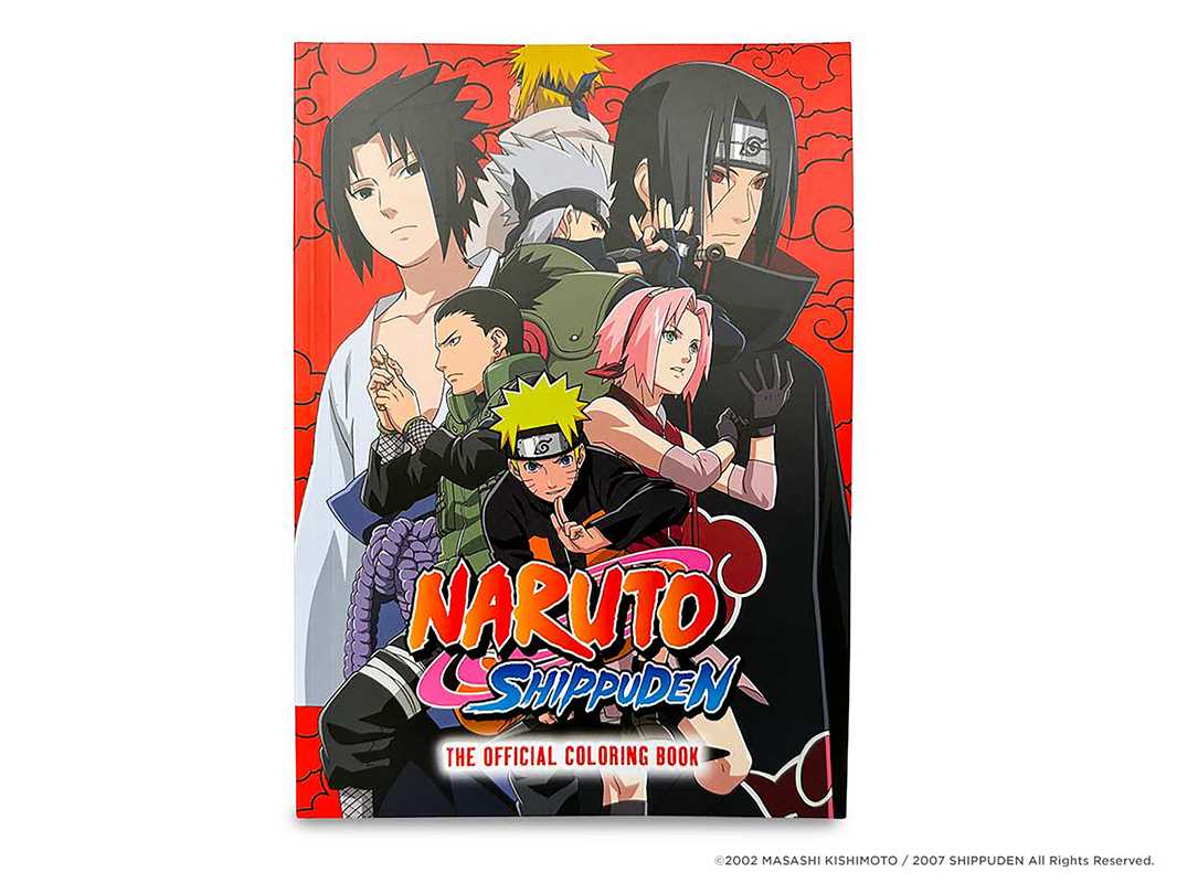 NARUTO SHIPPUDEN: The Official Coloring Book by VIZ Media