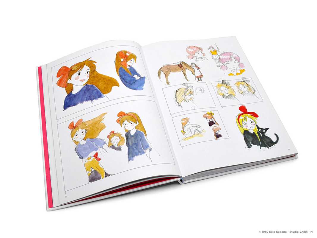 Art of Kiki's Delivery Service by Hayao Miyazaki