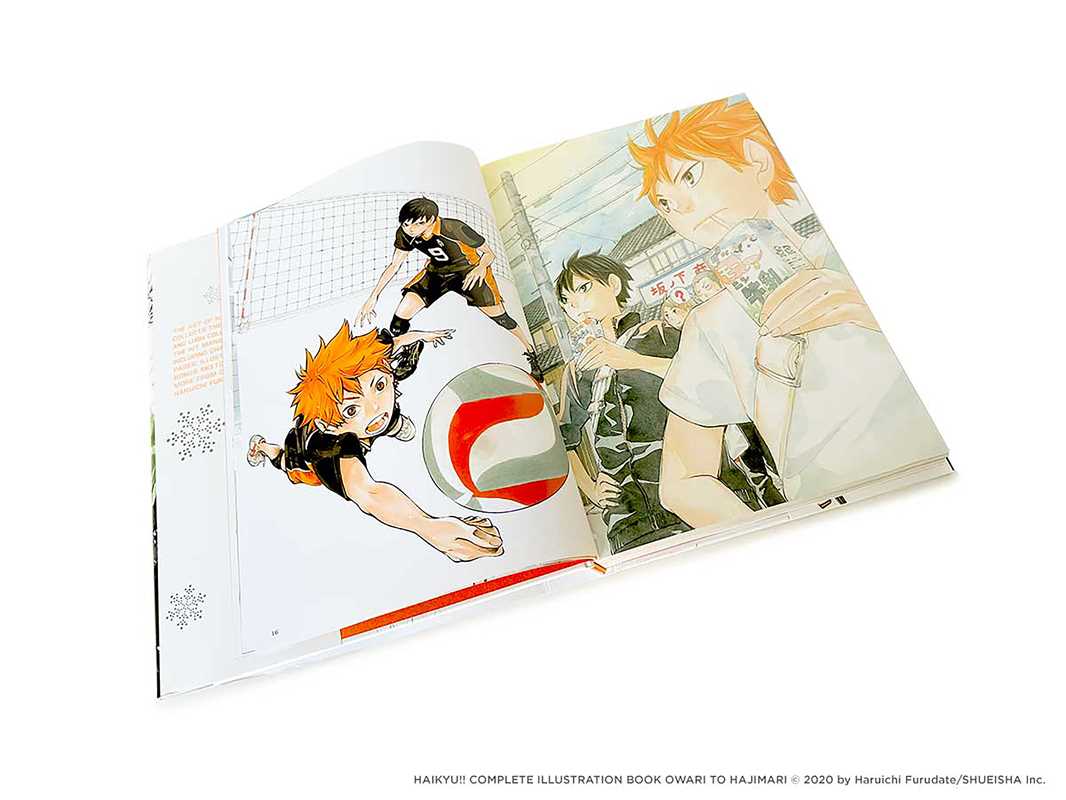 Art of Haikyu!! by Haruichi Furudate