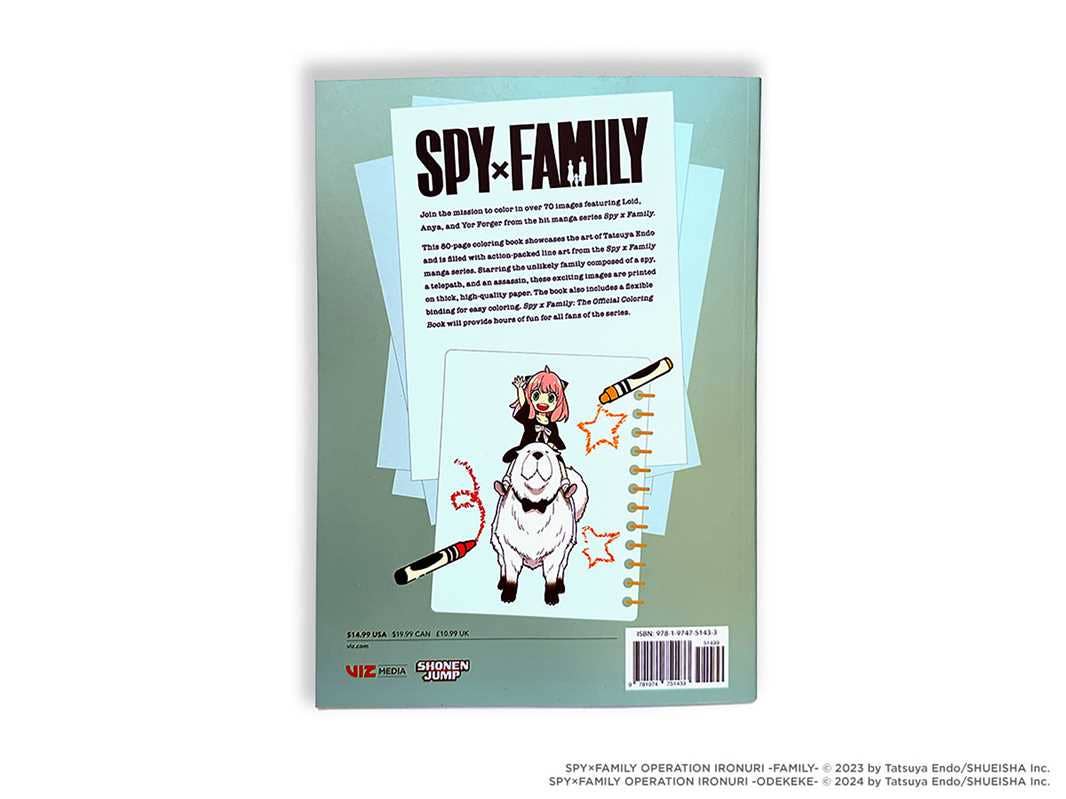 Spy x Family: The Official Coloring Book