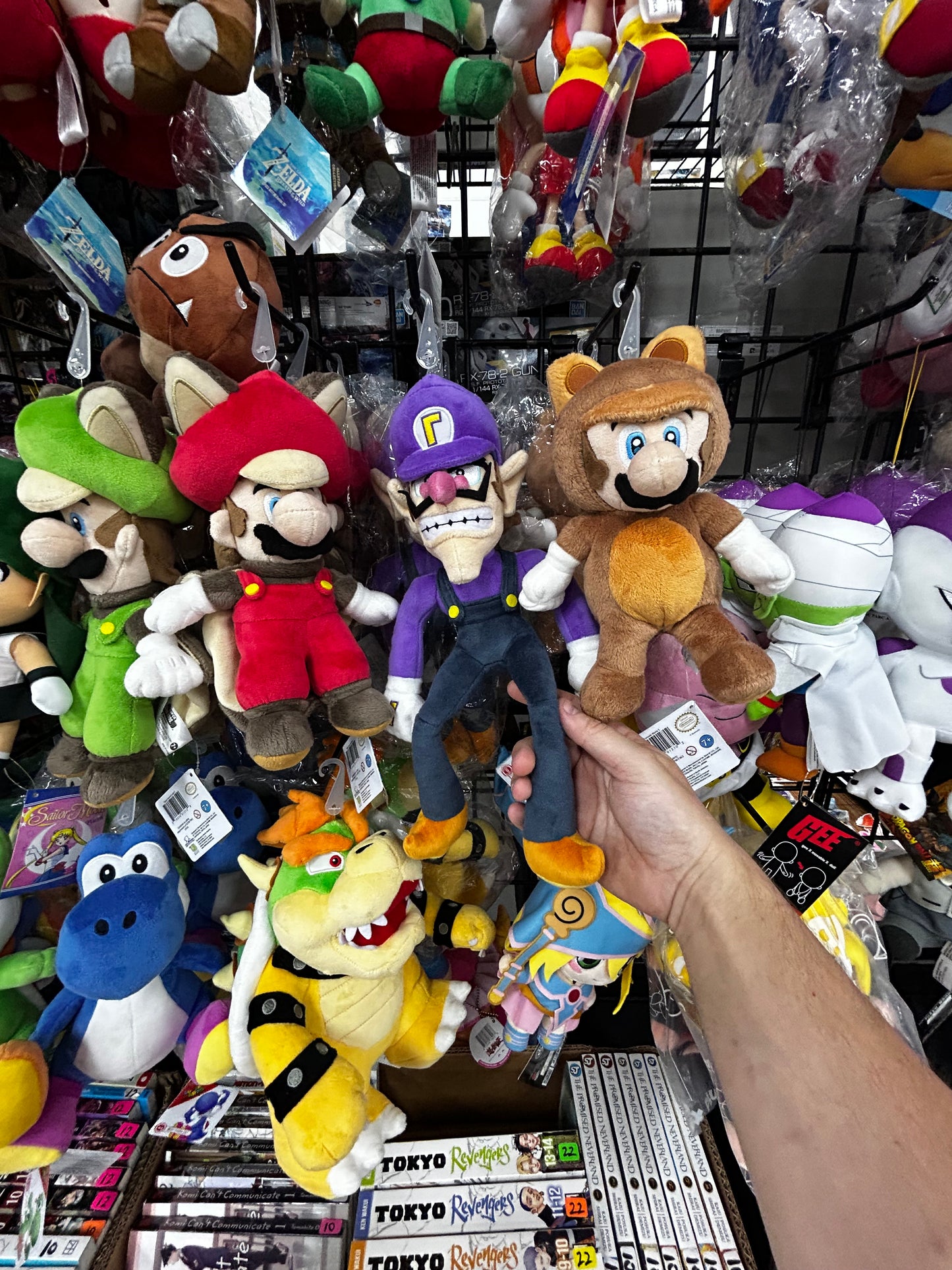 Waluigi 13” Plush