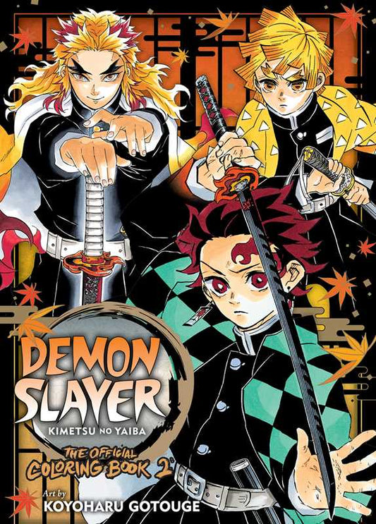Demon Slayer: Kimetsu no Yaiba: The Official Coloring Book 2 by
