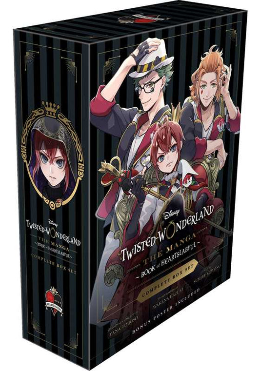Disney Twisted-Wonderland: The Manga – Book of Heartslabyul Complete Box Set by Wakana Hazuki