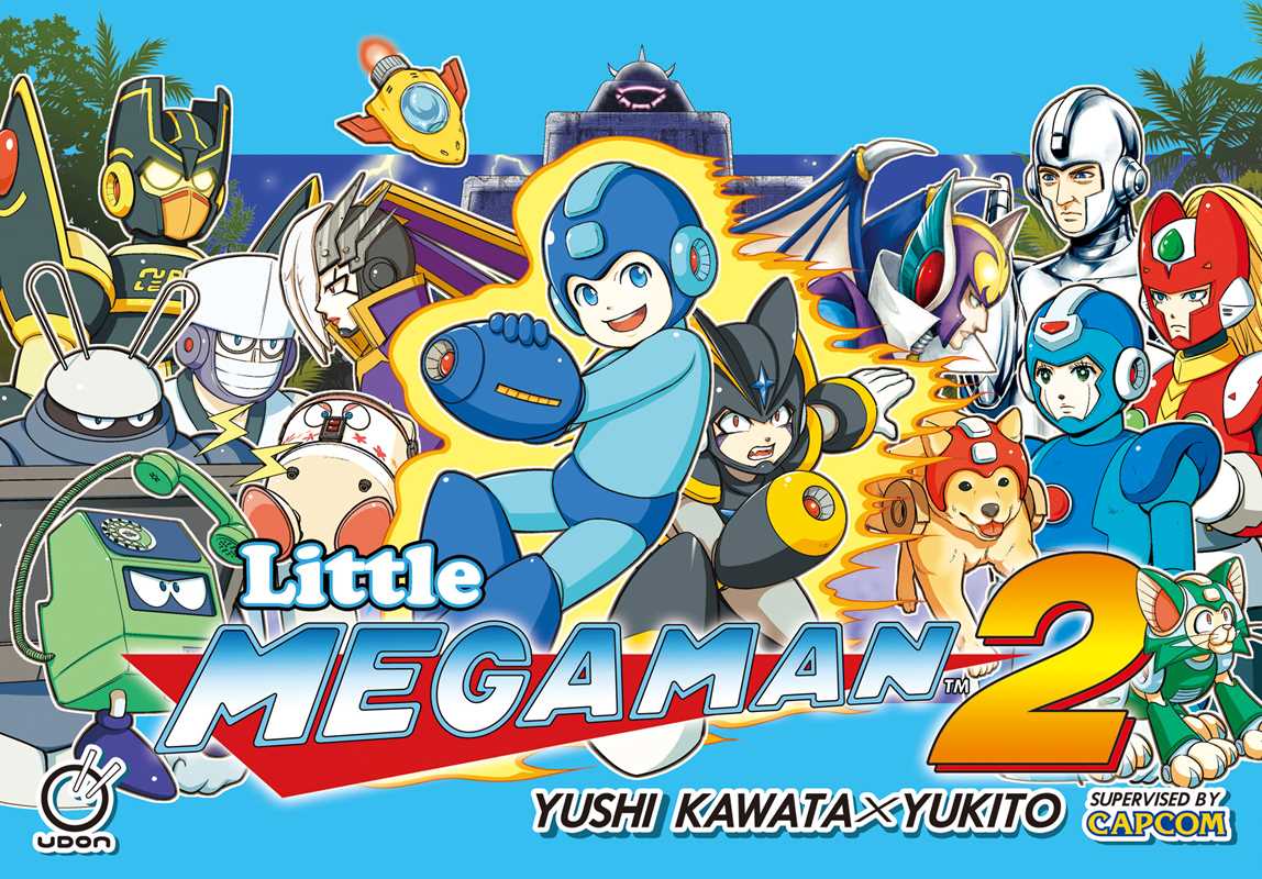 Little Mega Man Volume 2 by Yuushi  Kawata