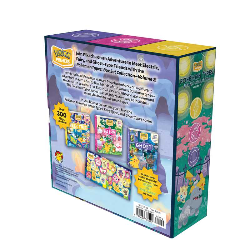 Pokémon Primers Types: Box Set Collection Volume 2 by Josh  Bates