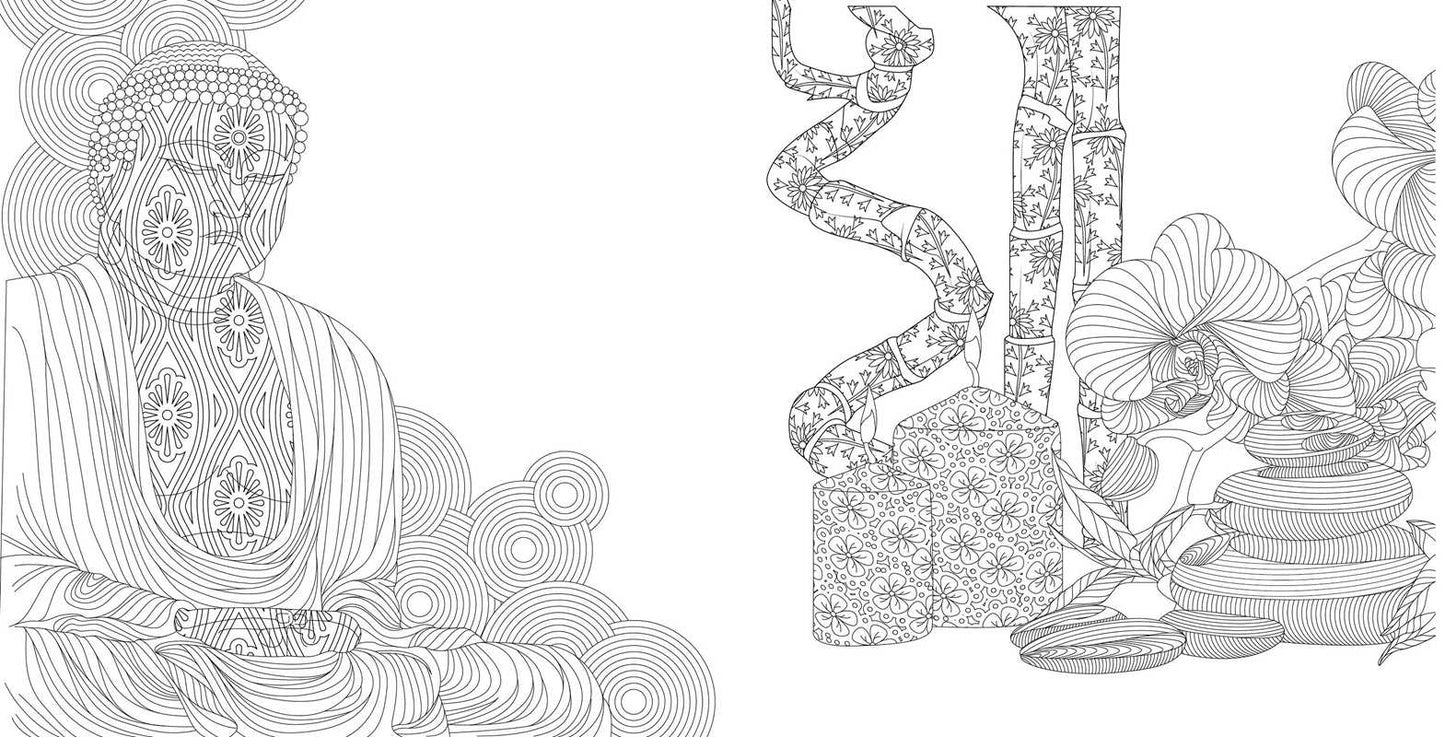 Zen Harmony Coloring Book