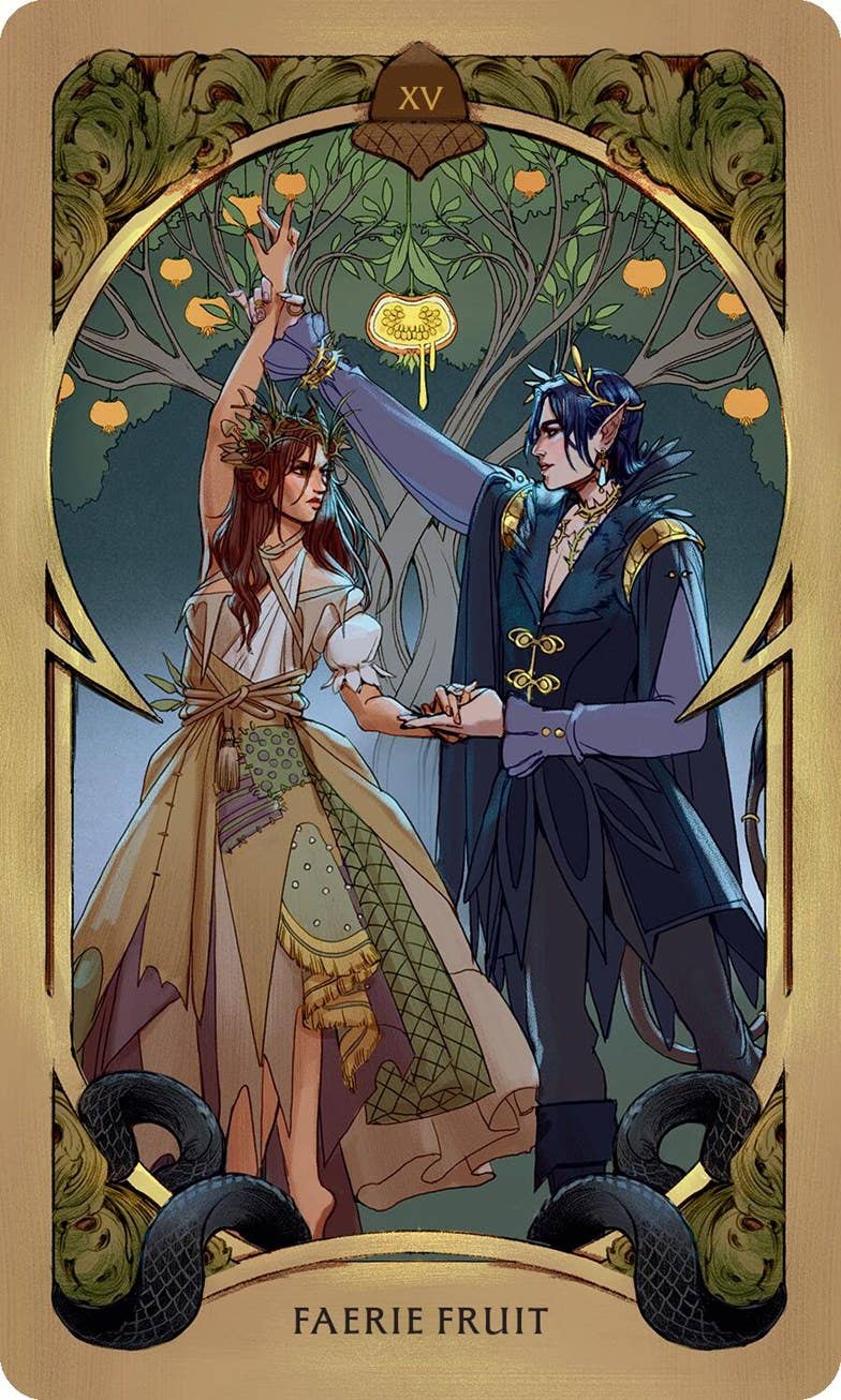 Holly Black's Faerie Tarot Deck and Guidebook