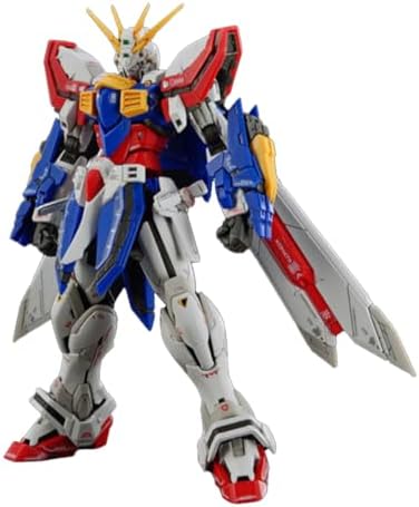 Mobile Suit G Gundam: God Gundam Burning Gundam Real Grade 1:144 Scale Model Kit