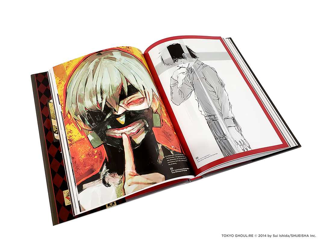 Tokyo Ghoul:re Illustrations: zakki by Sui Ishida