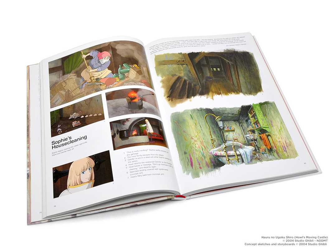 Art of Howl's Moving Castle by Hayao Miyazaki