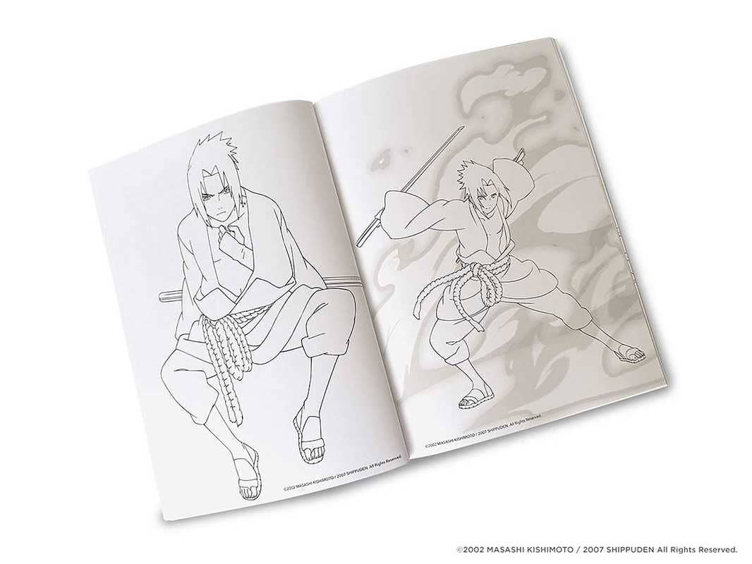 NARUTO SHIPPUDEN: The Official Coloring Book by VIZ Media
