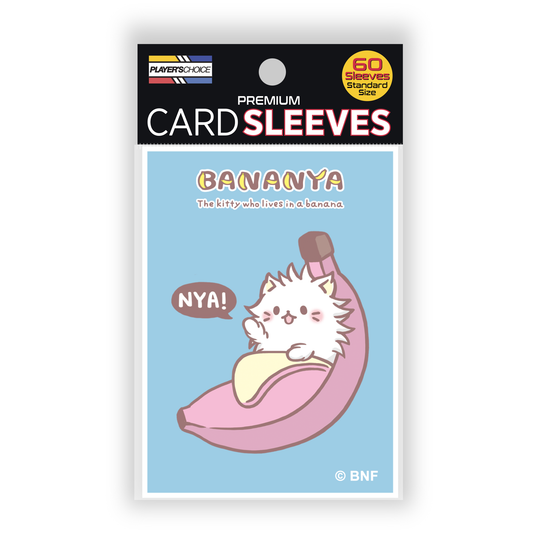 Bananya Standard Sleeves - Blue