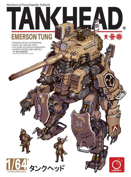 TANKHEAD - Mechanical Encyclopedia Artbook (Hardcover) by Tim  Popelier