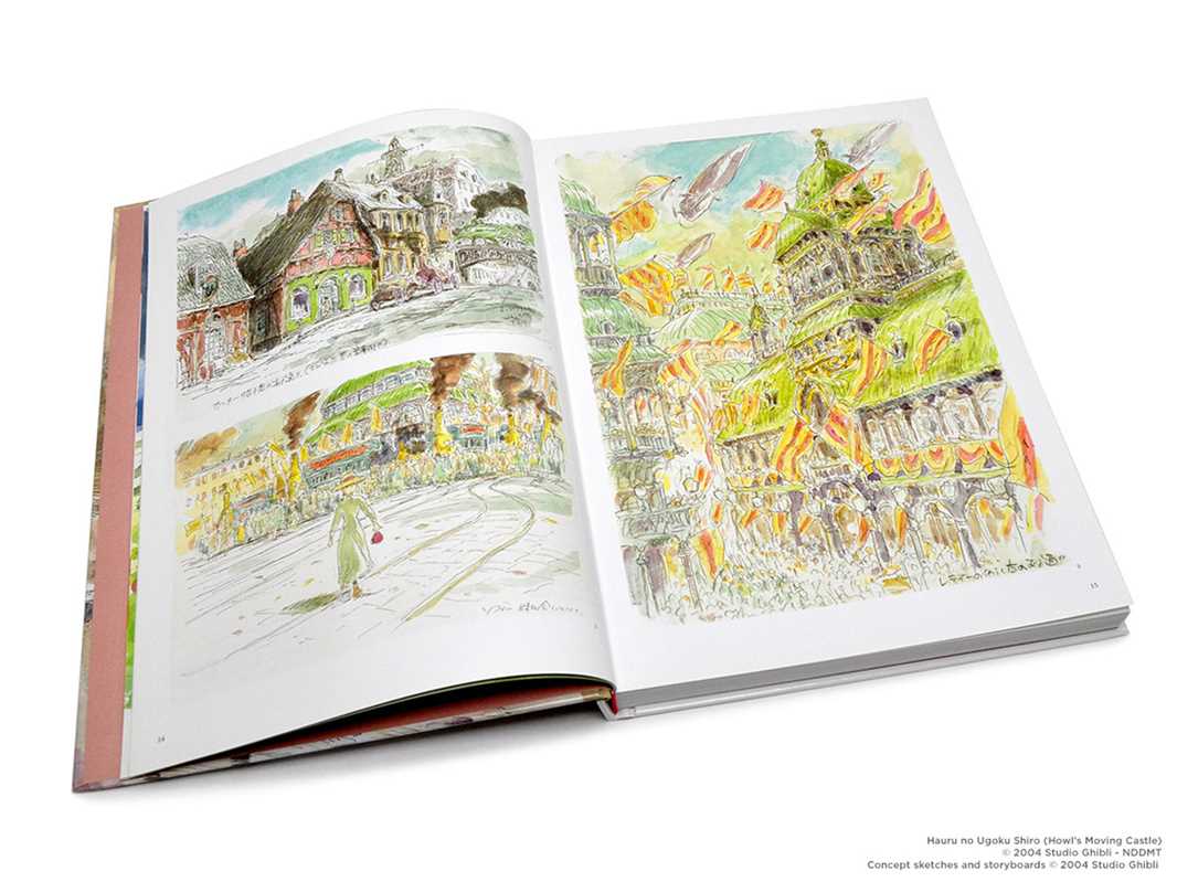 Art of Howl's Moving Castle by Hayao Miyazaki