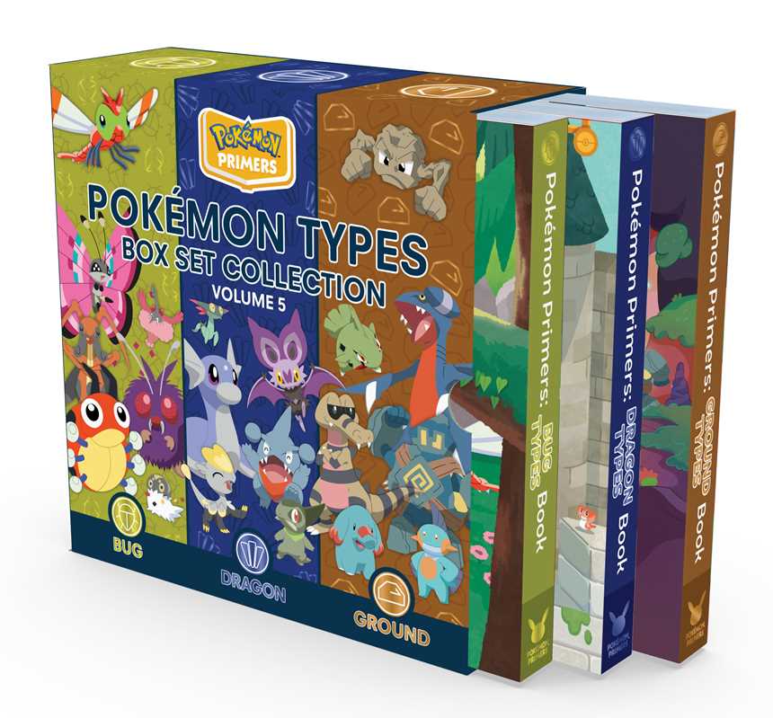Pokémon Primers Type Box Set Collection, Volume 5 by Pikachu Press