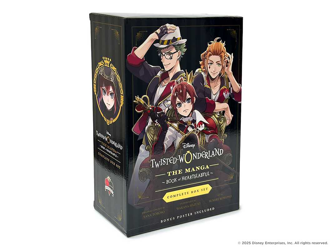 Disney Twisted-Wonderland: The Manga – Book of Heartslabyul Complete Box Set by Wakana Hazuki