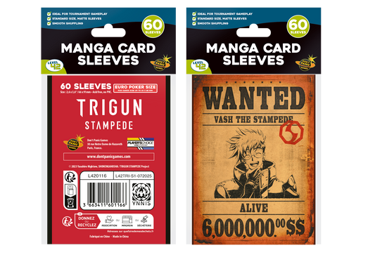 Wanted Card Sleeves (Trigun Maximum)