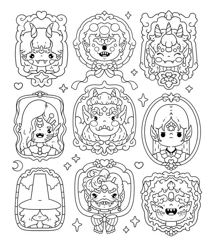 The Unofficial Coloring Book for Fans of KPop Demon Hunters by