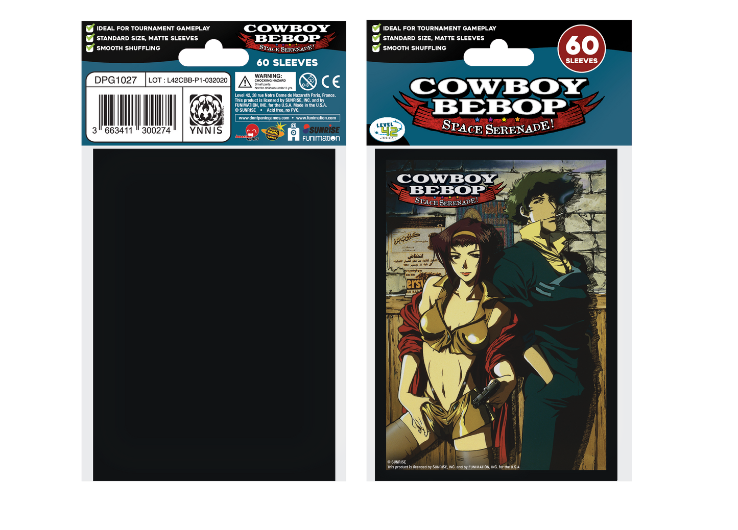 Cowboy Bebop Standard Sleeves - Spike & Faye