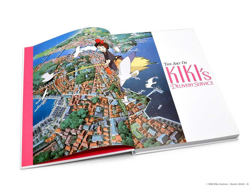 Art of Kiki's Delivery Service by Hayao Miyazaki