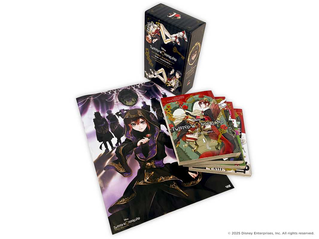 Disney Twisted-Wonderland: The Manga – Book of Heartslabyul Complete Box Set by Wakana Hazuki