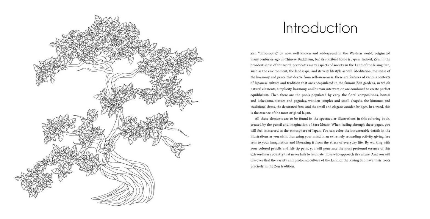 Zen Harmony Coloring Book