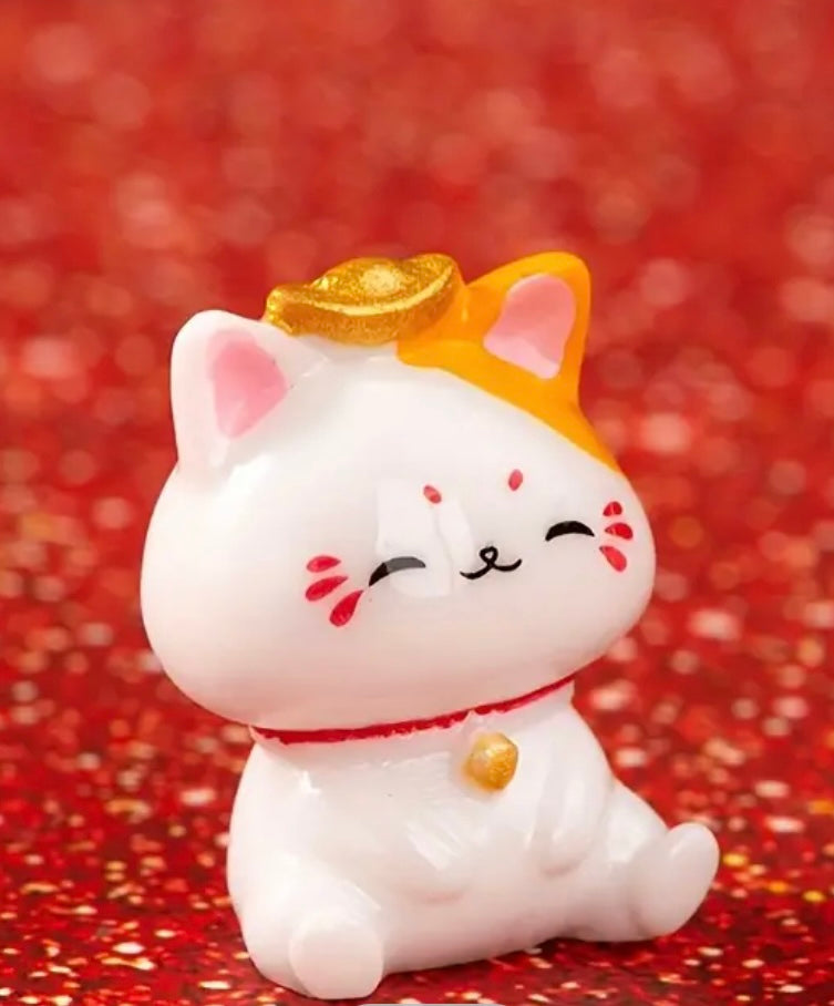 Mini Neko Figurines Iisaka Station Mini neko figurines iisaka station
